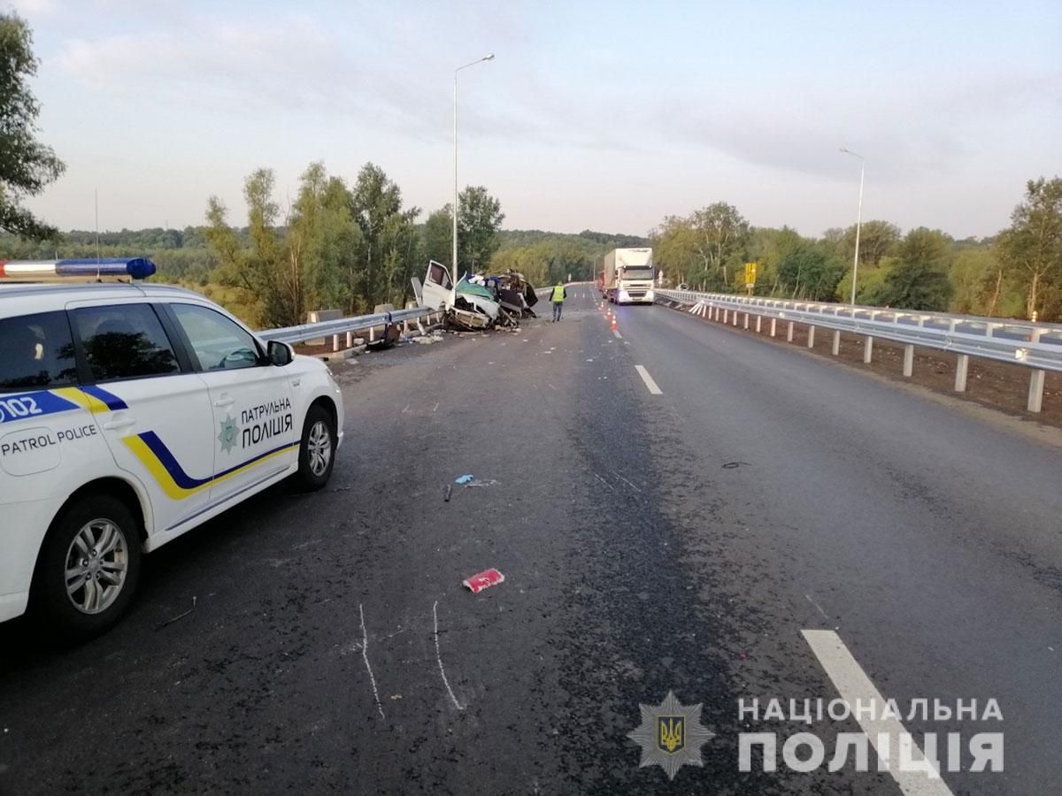 Смертельное ДТП под Полтавой.