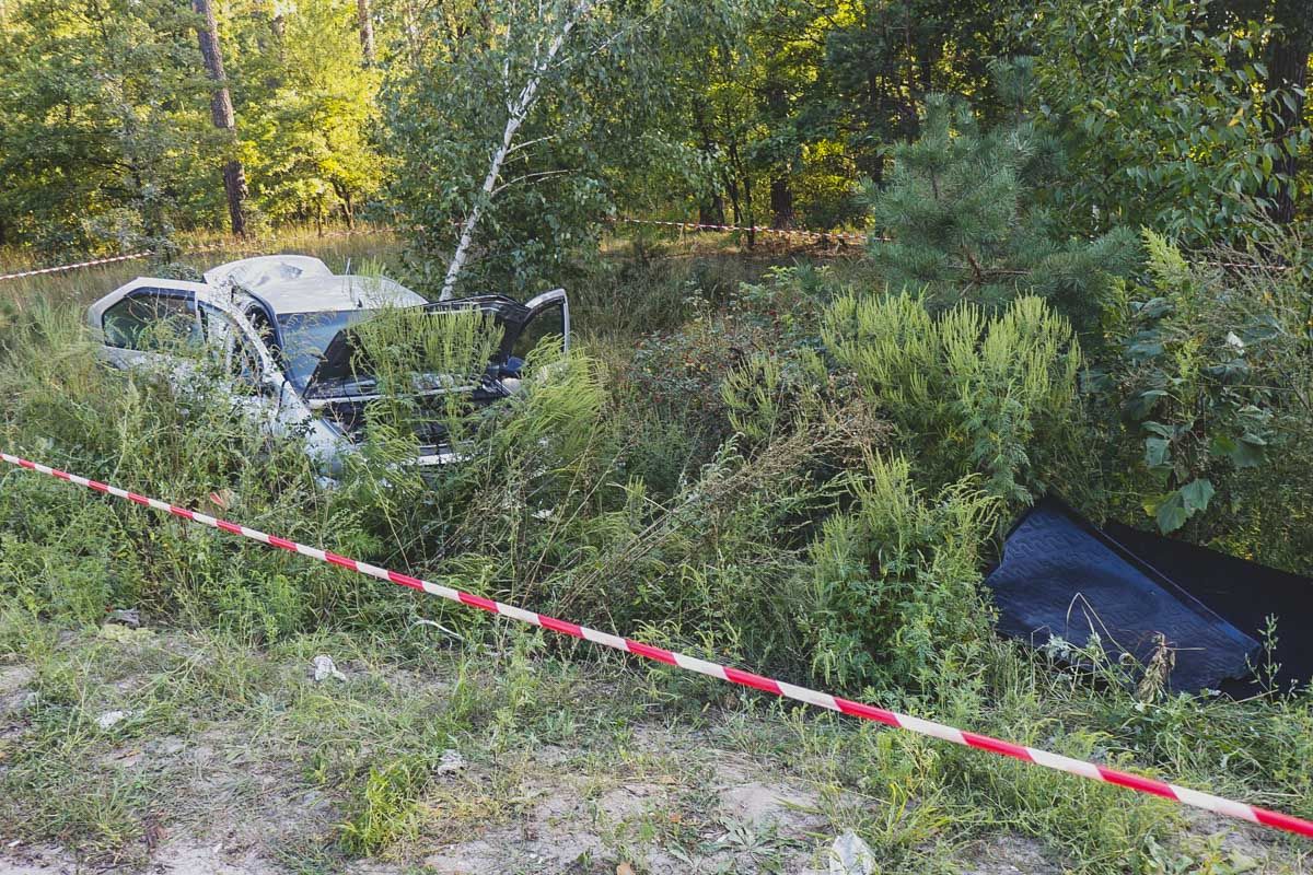 Смертельное ДТП с такси на Гостомельском шоссе . Фото: 