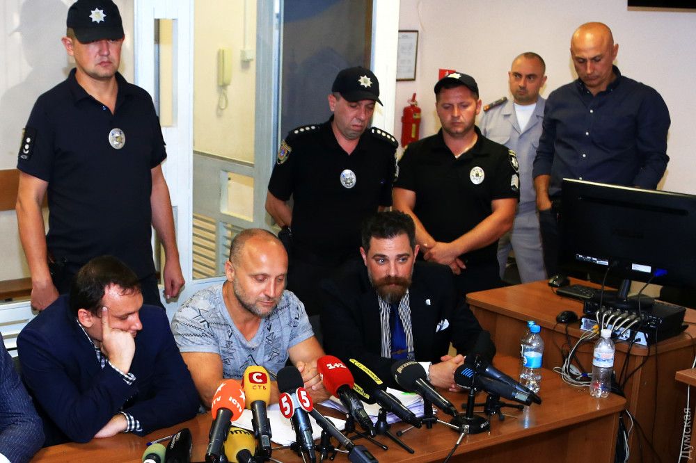 Вадим Чорный в суде. Фото: 