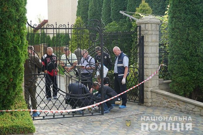 Взрыв в Тернополе. Фото: Нацполиция