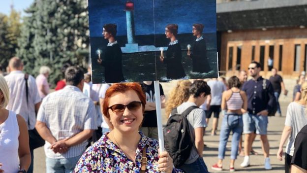 Из-за отставки Александра Ройтбурда одесситы вышли на митинги. Фото:BBC News Украина