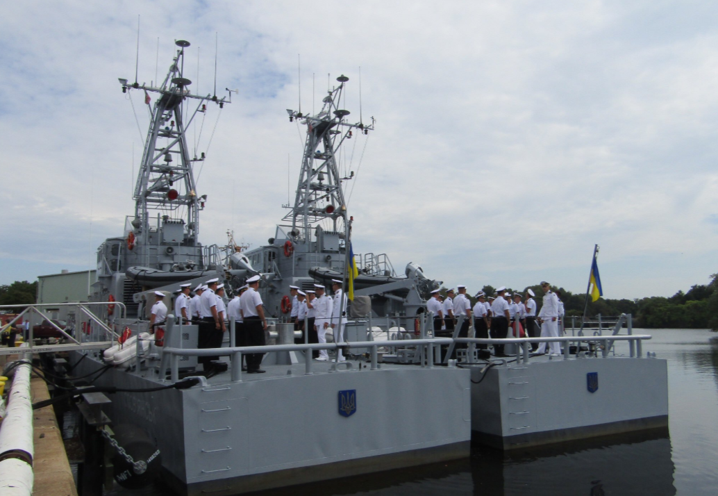 Украинские моряки в США. Фото: посольство Украины в США/Твиттер
