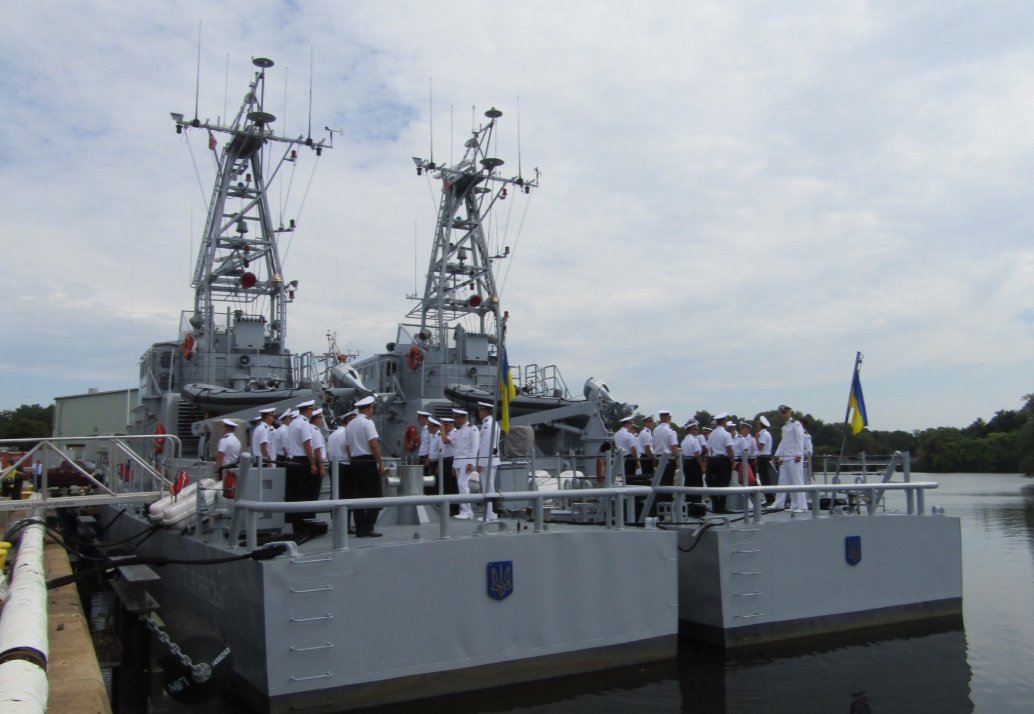 Украинские моряки в США. Фото: посольство Украины в США/Твиттер
