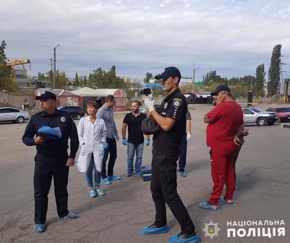 Убийство сотрудников АЗС в Николаеве. Фото: Нацполиция