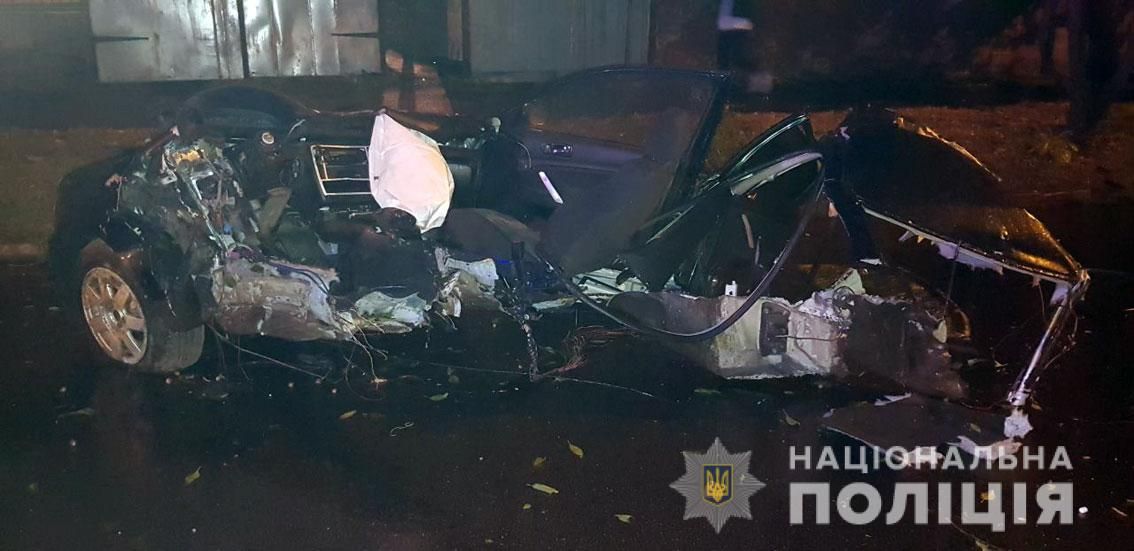 ДТП в Чернигове. Фото: Нацполиция 