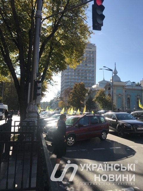 Протесты под Радой