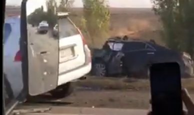 ДТП під Миколаєвом. Скріншот відео