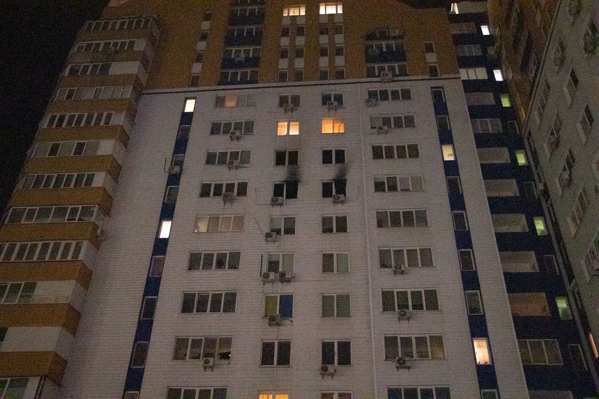 Пожар в Киеве. Фото: Информатор