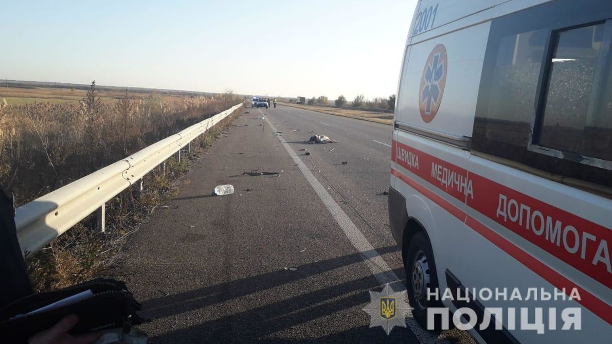ДТП в Харківській області. Фото: Нацполиция