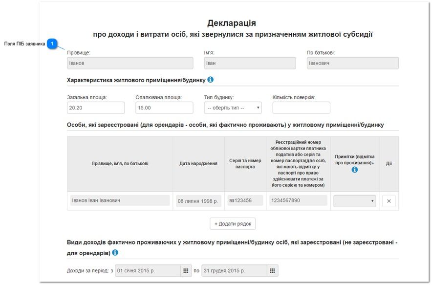 Формы для заявителя субсидии. Фото: Минсоцполитики