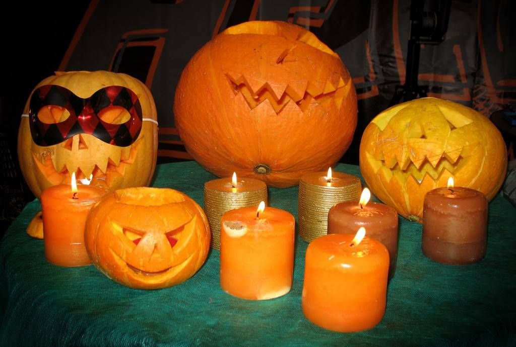 Декор тыквы на Хеллоуин Фото:pinterest.com/Катерина