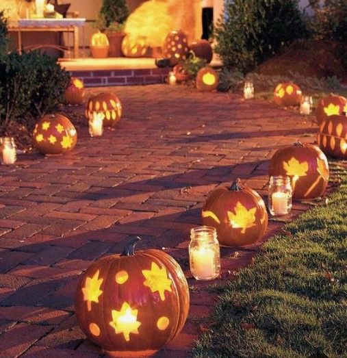 Декор тыквы на Хеллоуин Фото:pinterest.com/southernliving.com