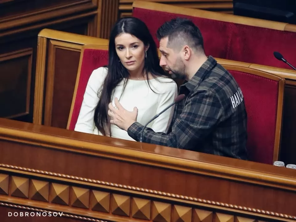 Арахамия и Савченко. Фото: facebook.com/yan.dobronosov