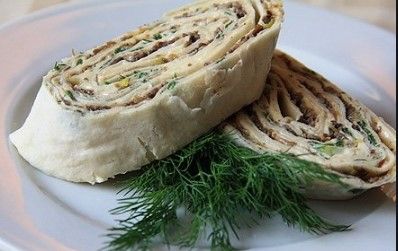 Закуска из лаваша. Фото: cookingfood.com.ua