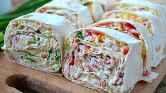 Закуска из лаваша. Фото: povar.ru