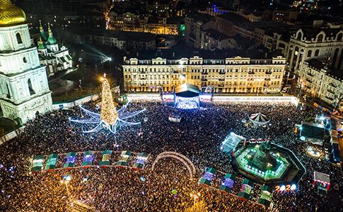 Главная елка Украины. Фото: kyivcity.gov.ua