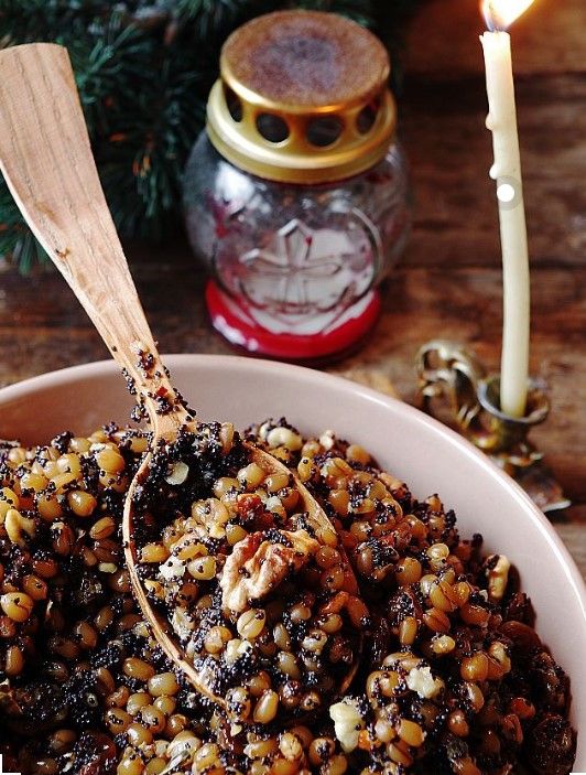 Рождественская кутья. Фото: pinterest