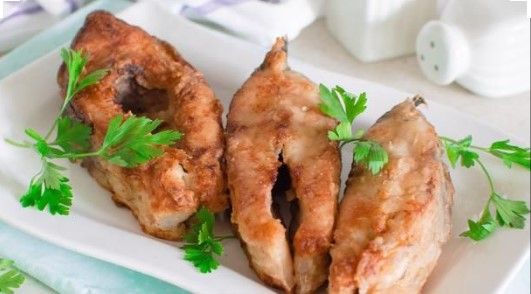 Жареный карп. Фото: pinterest
