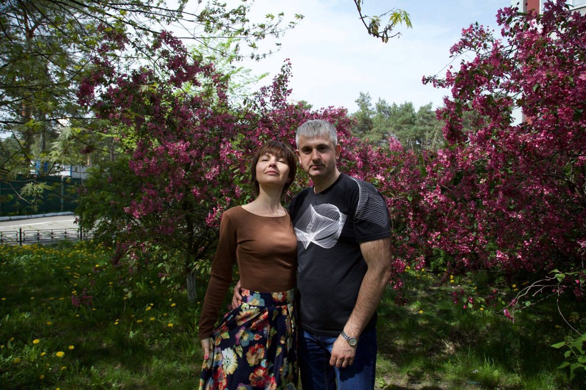Владимир Гапоненко и жена Екатерина. Фото: Facebook/ Екатерина Гапоненко