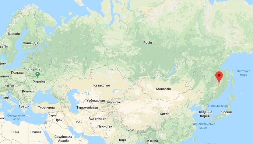 Зона, где сообщили о заражении коронавирусом. Фото: Google Maps
