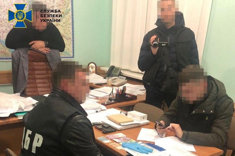 СБУ задержала чиновника Полтавской области на взятке. Фото: ssu.gov.ua