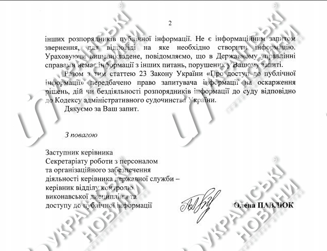 Відповідь Держуправсправами про візит Зеленскогов Оман. Фото: ukranews.com