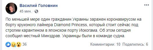 Пост у Facebook