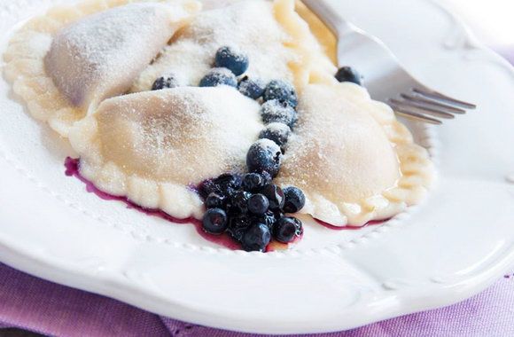 Вареники с черникой.Фото:
Копилка кулинара