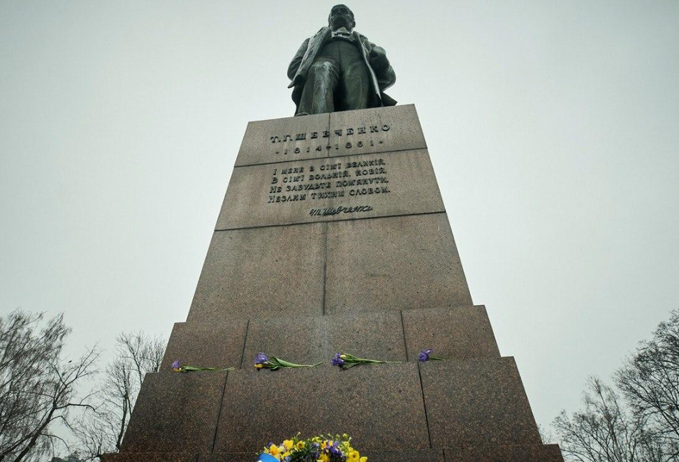 Пам'ятник Тарасу Шевченку. Фото: прес-служба Президента