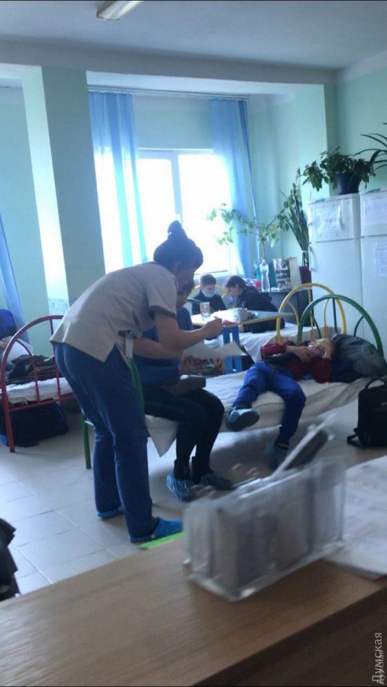 Дети в больницах. Фото: Думская