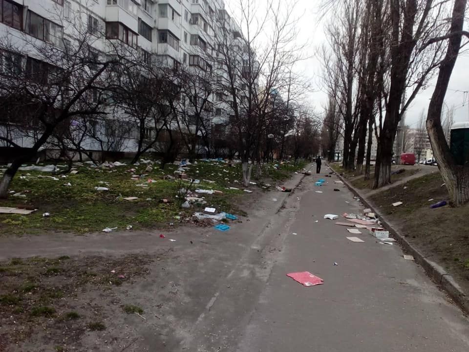 После ярмарки. Фото: Facebook Александр Чепурко