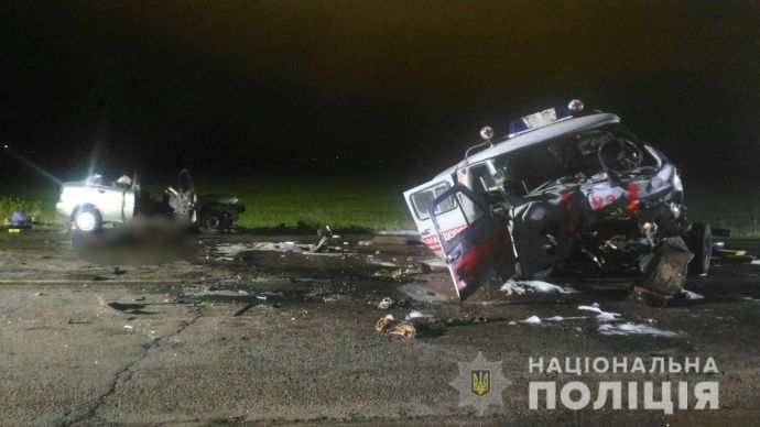 ДТП в Харькове со скорой.