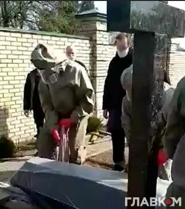 Похороны  архимандрита Нектария 
