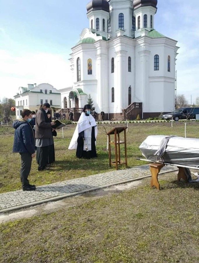 Похороны архимандрита Нектария (Коваленко), 