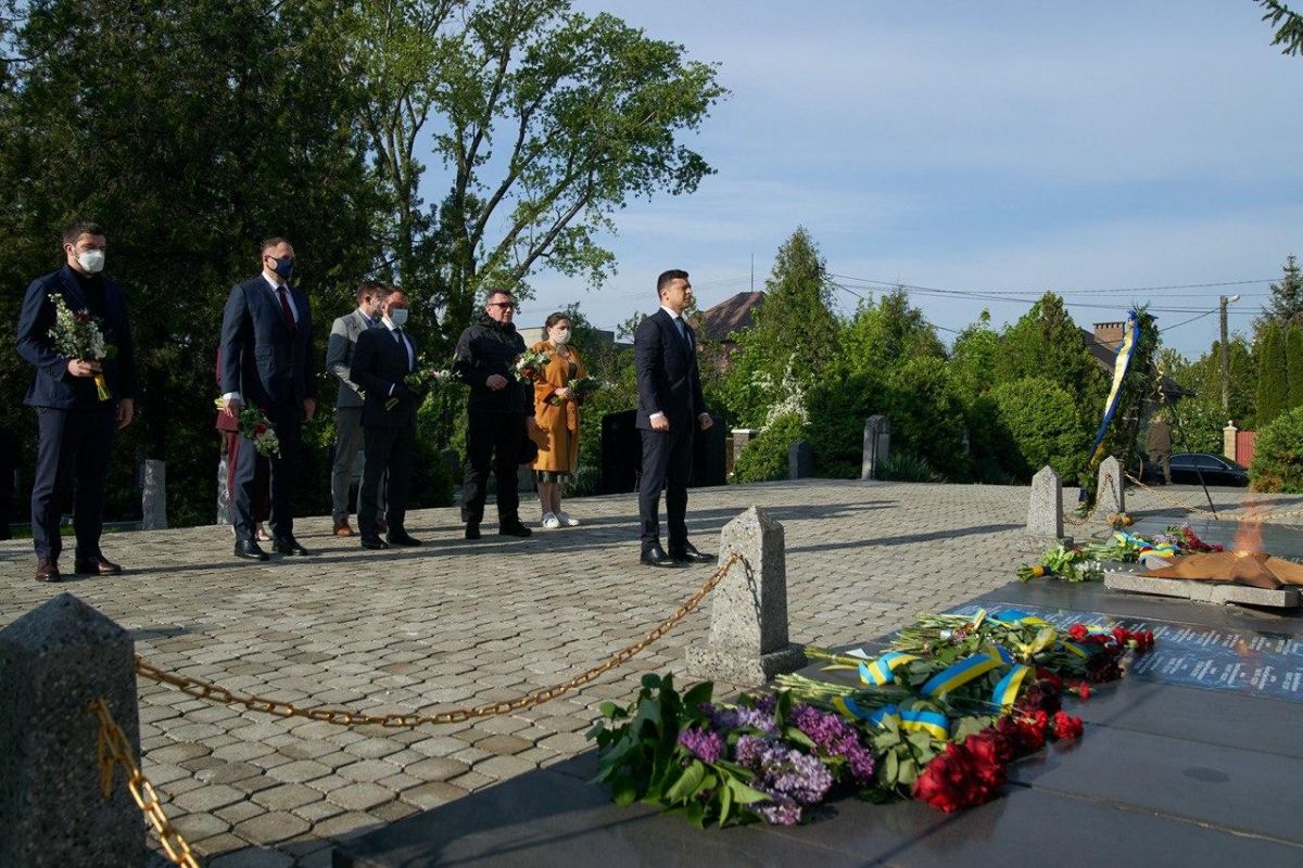 Зеленский в Закарпатской области. Фото: пресс-служба Офиса Президента