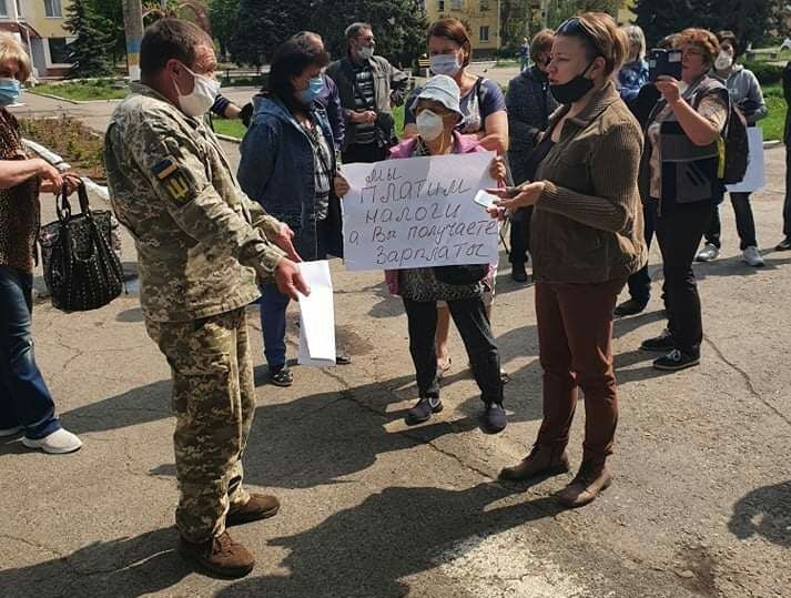 Протести підприємців у Луганську