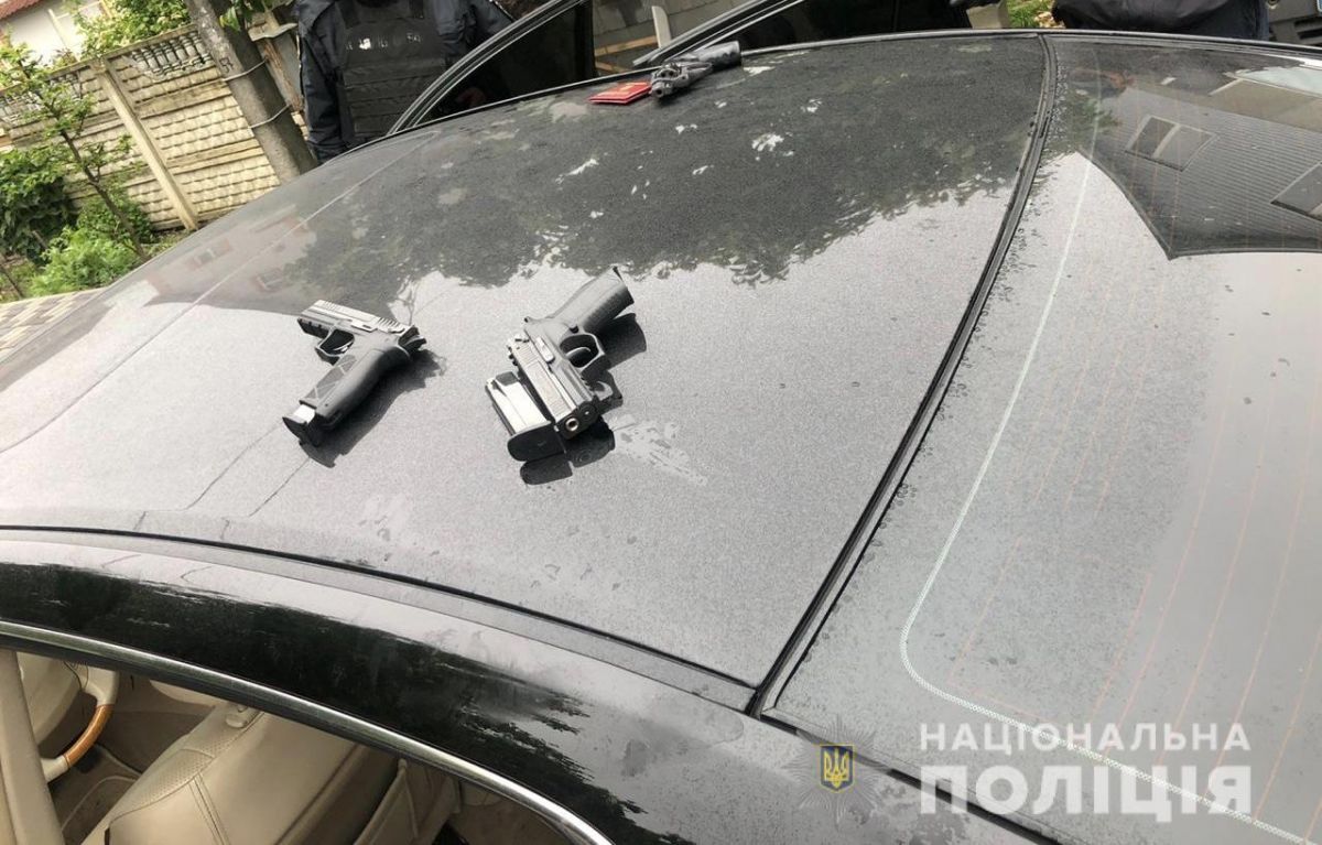 На местре пригоди правоохоронці вилучили зброю