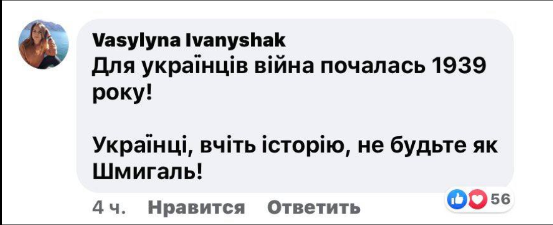 Коментар до допису прем'єр-міністра