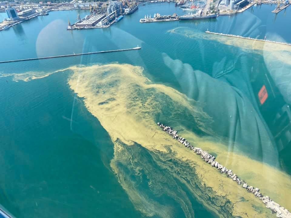Вода стала брудною та густий. Фото: Госпродпотребслужба