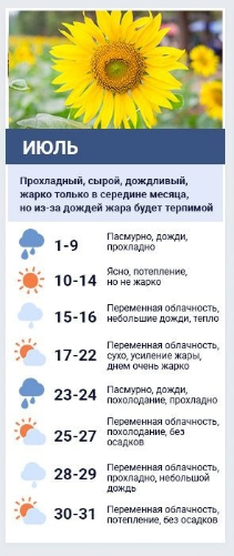 Погода в Украине в июле от народного синоптика. Коллаж: Сегодня