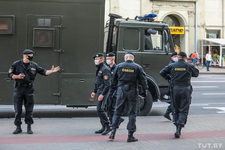 Протести в Мінську. Фото: news.tut.by