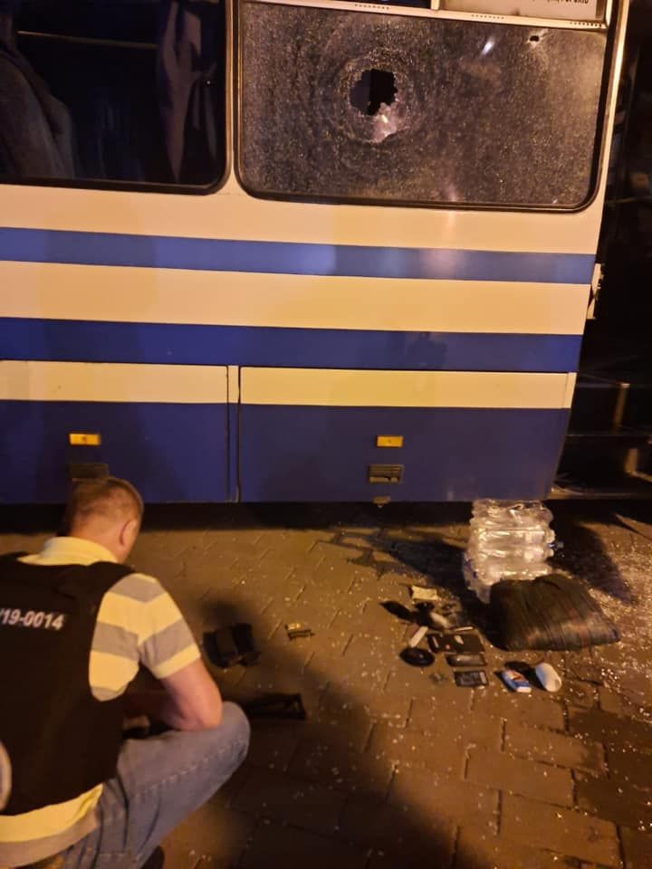 Речі терориста. Фото: прес-служба МВС