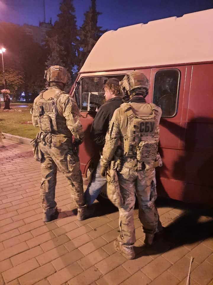 Співробітники СБУ. Фото: прес-служба МВС