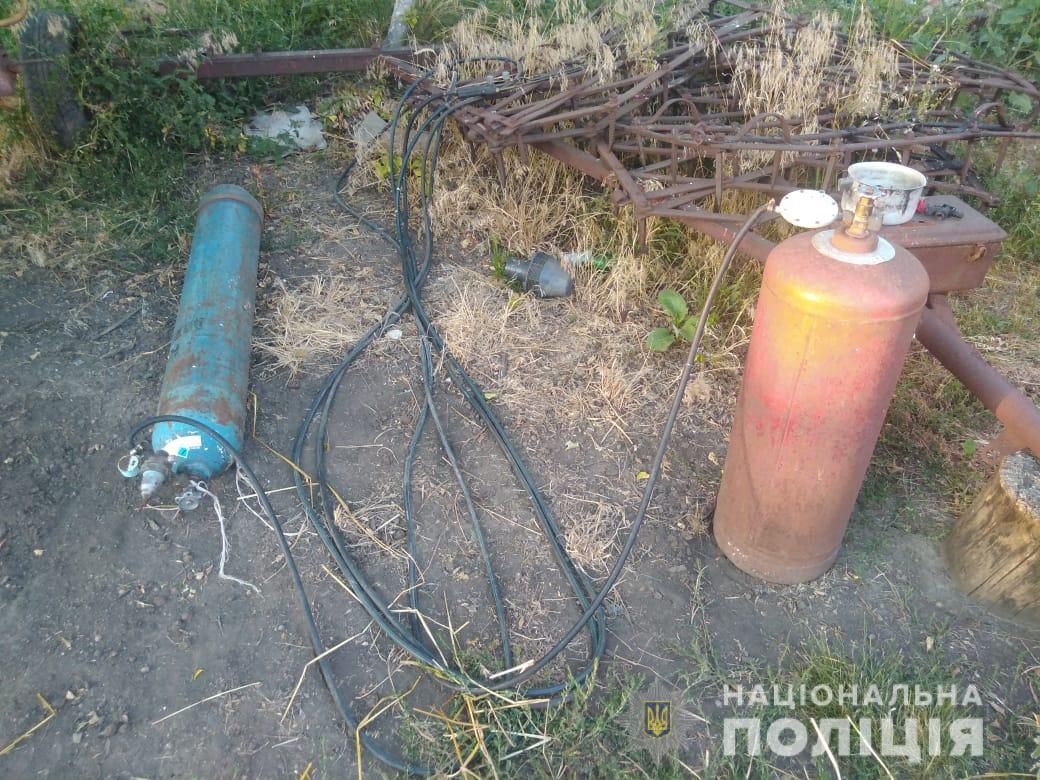 В Харьковской области погиб мужчина из-за взрыва снаряда. Фото: Facebook/ Полиция Харьковской области