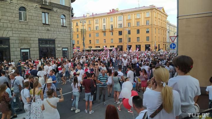 Протести в Білорусі. Фото: TUT.BY.