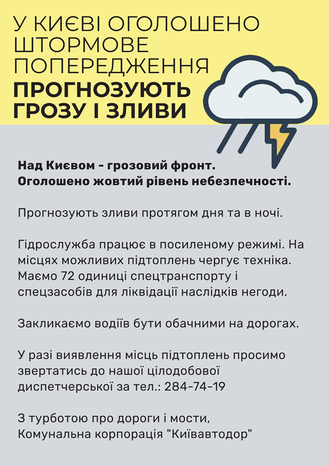 Попередження від 