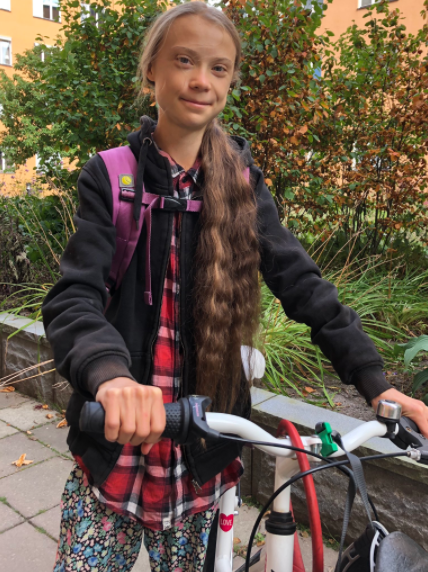 Грета Тунберг. Фото: Twitter/@GretaThunberg