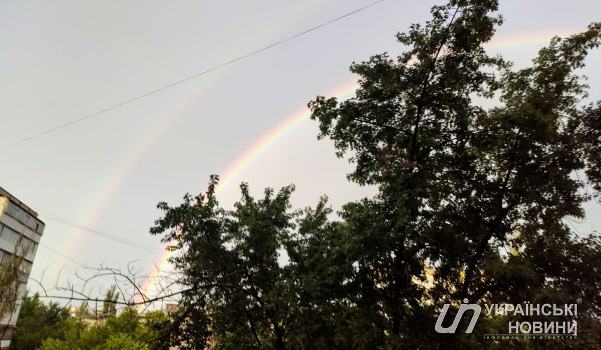 Радуга на Лесном массиве
