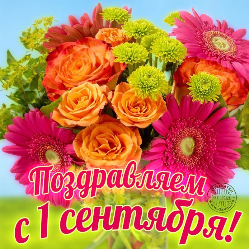 Поздравительная открытка к 1 сентября. Фото: youtube.com