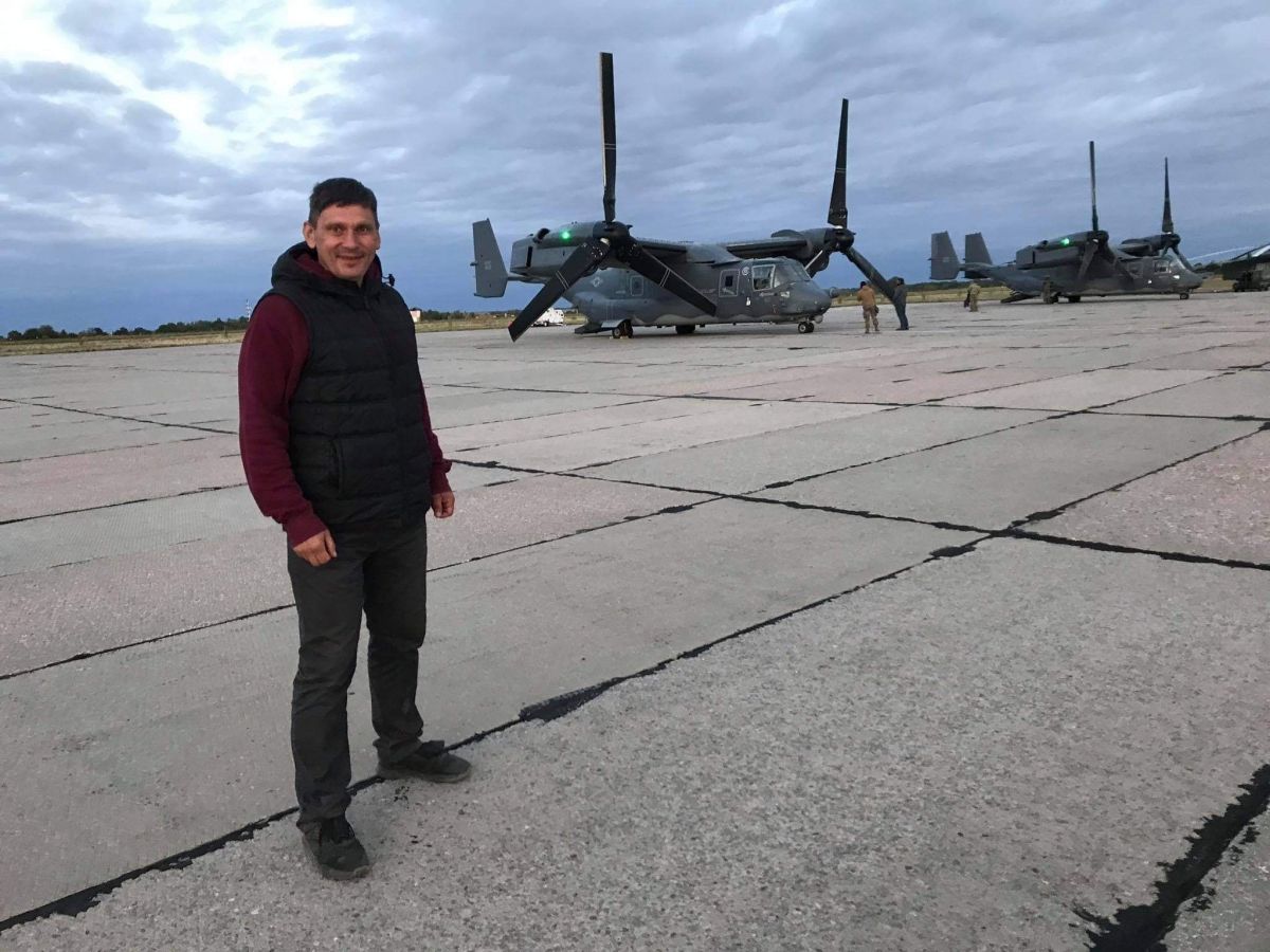 Авиация НАТО возле Львова. Фото: facebook.com/andriy.tsaplienko